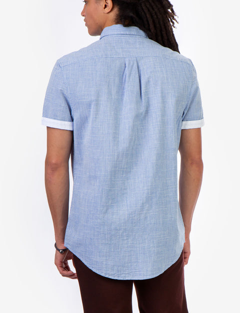 STRIPE SLUB SHORT SLEEVE SHIRT - U.S. Polo Assn.