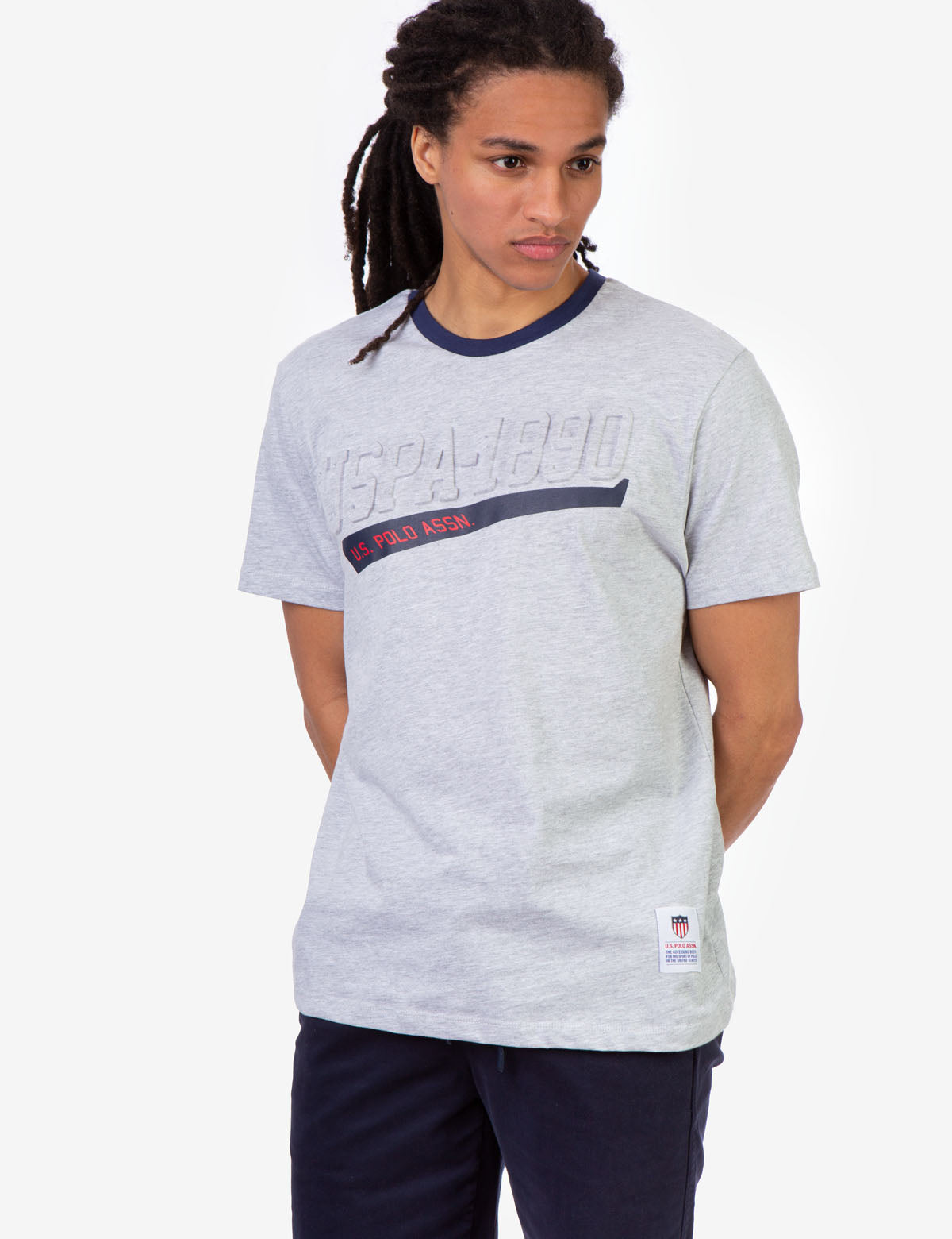 USPA 1890 EMBOSSED T-SHIRT– U.S. Polo Assn.