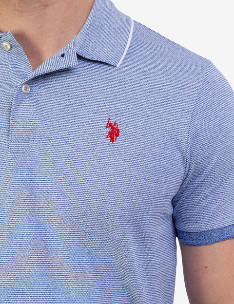 MARLED STRIPE JERSEY POLO SHIRT - U.S. Polo Assn.