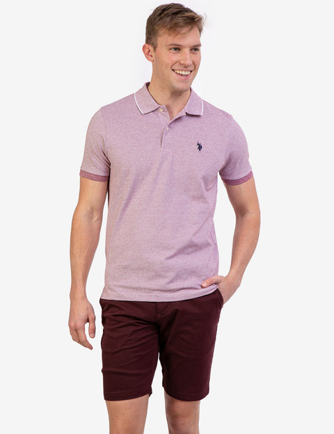 MARLED STRIPE JERSEY POLO SHIRT - U.S. Polo Assn.