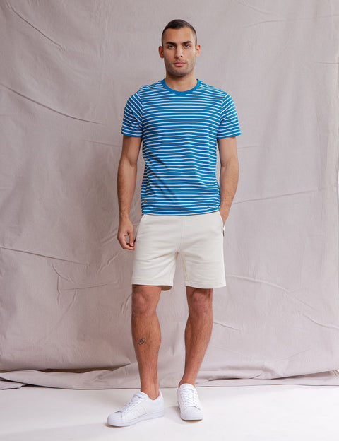 WHITE LABEL SUPIMA COTTON STRIPED T-SHIRT - U.S. Polo Assn.