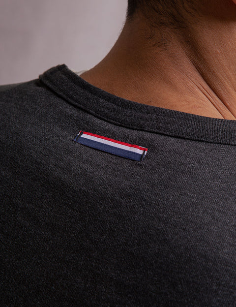 WHITE LABEL CREW NECK FRENCH TERRY PULLOVER - U.S. Polo Assn.