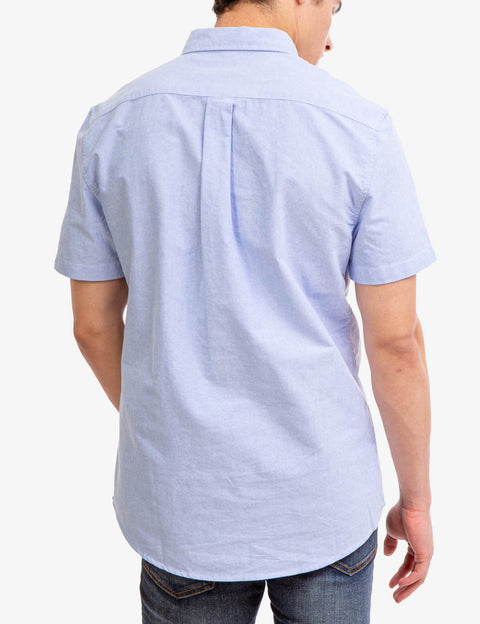 CHEST STRIPE SHORT SLEEVE OXFORD SHIRT - U.S. Polo Assn.