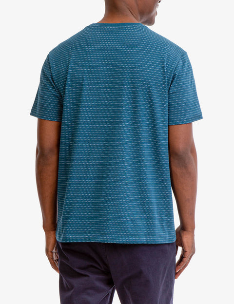 JACQUARD MICRO STRIPE T-SHIRT - U.S. Polo Assn.