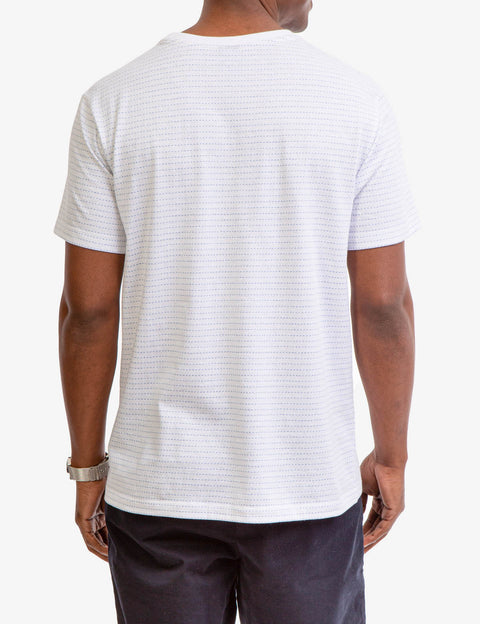 JACQUARD MICRO STRIPE T-SHIRT - U.S. Polo Assn.