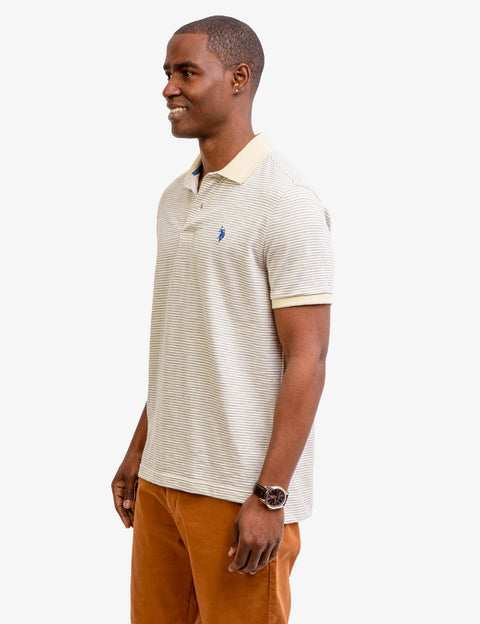 STRIPED SLUB JERSEY POLO SHIRT - U.S. Polo Assn.