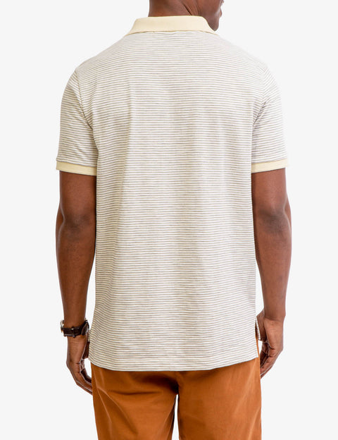 STRIPED SLUB JERSEY POLO SHIRT - U.S. Polo Assn.