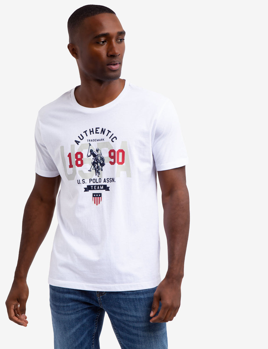 USPA TEAM GRAPHIC PRINT T-SHIRT– U.S. Polo Assn.