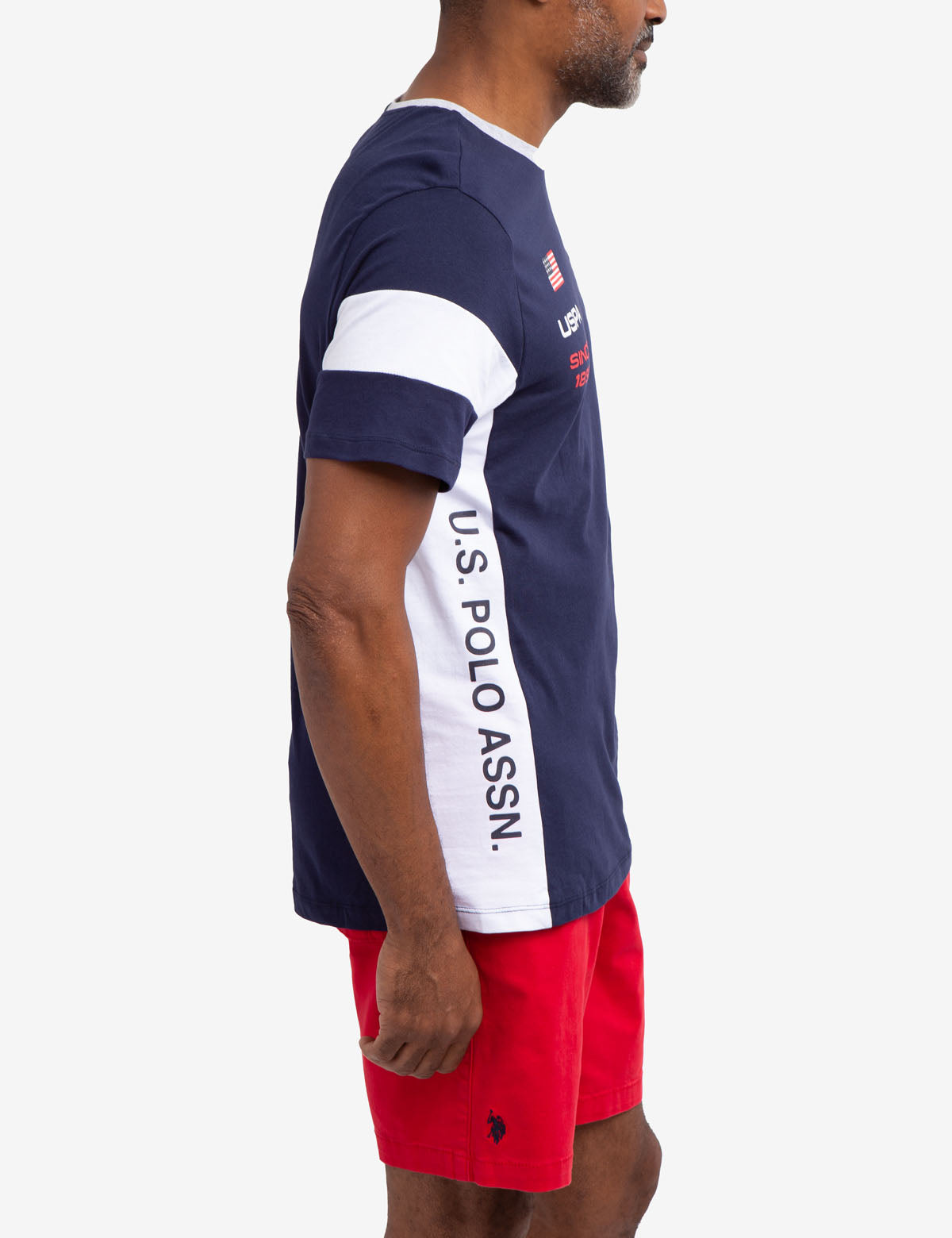 USPA COLORBLOCK JERSEY T-SHIRT– U.S. Polo Assn.