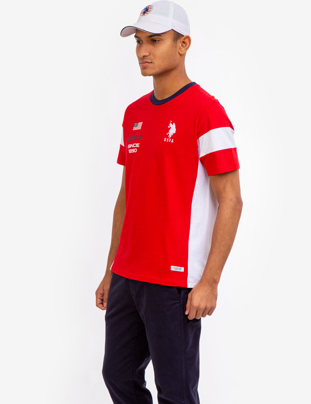 USPA COLORBLOCK JERSEY T-SHIRT– U.S. Polo Assn.