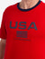 EMBOSSED USA FLAG JERSEY T-SHIRT - U.S. Polo Assn.