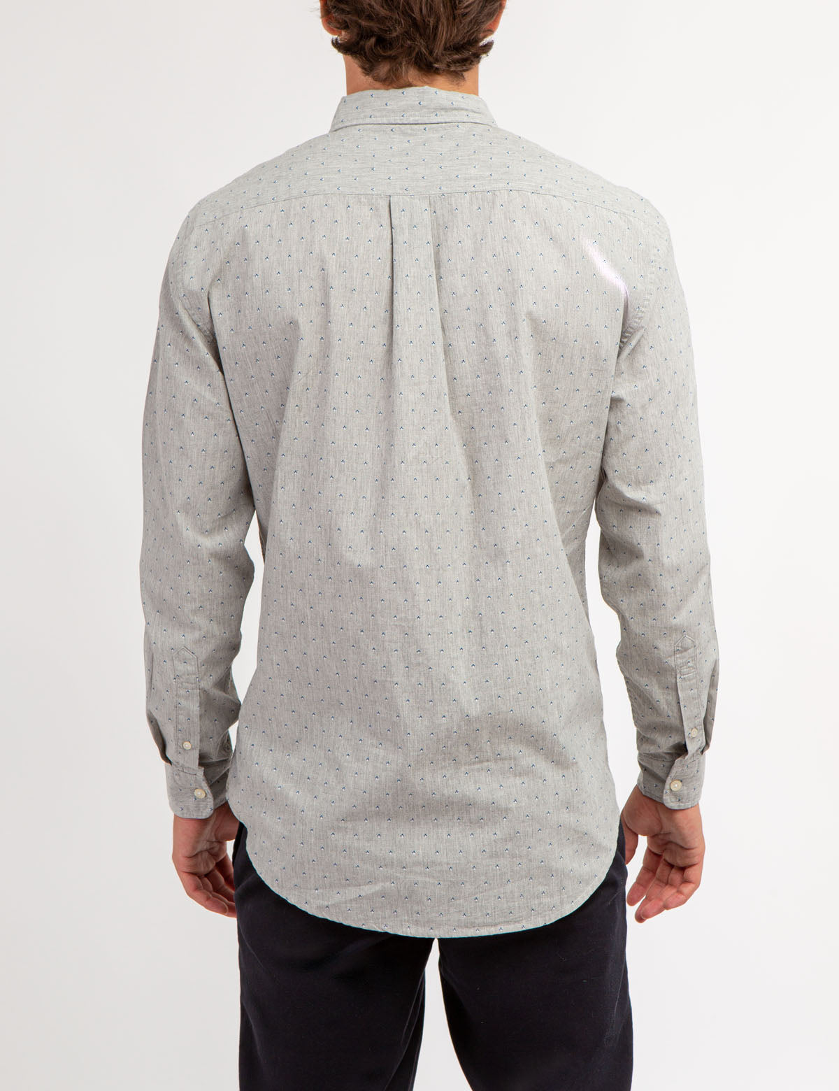 Yarn Dyed Cotton Check Poplin Shirt