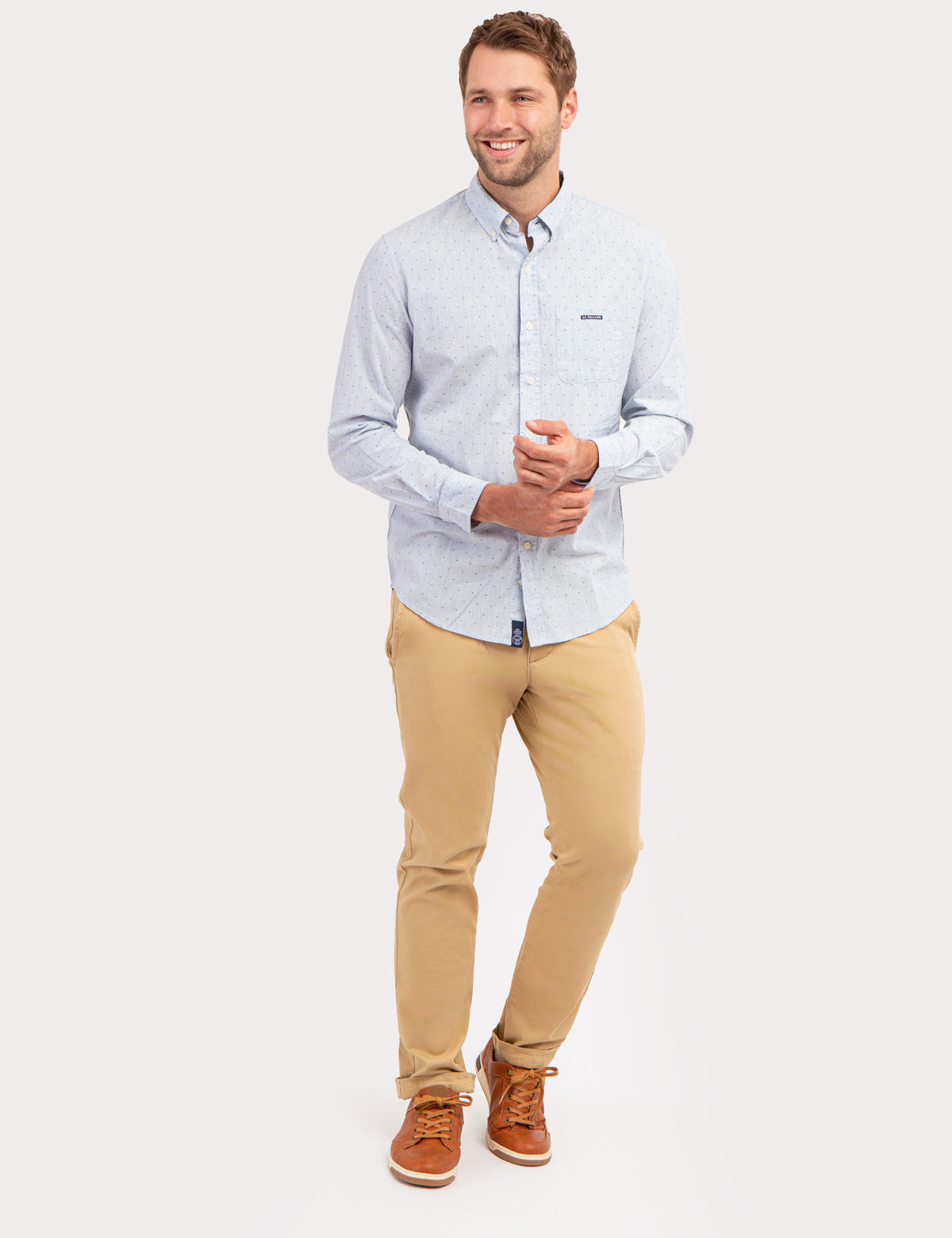 LACE DETAILED POPLIN SHIRT