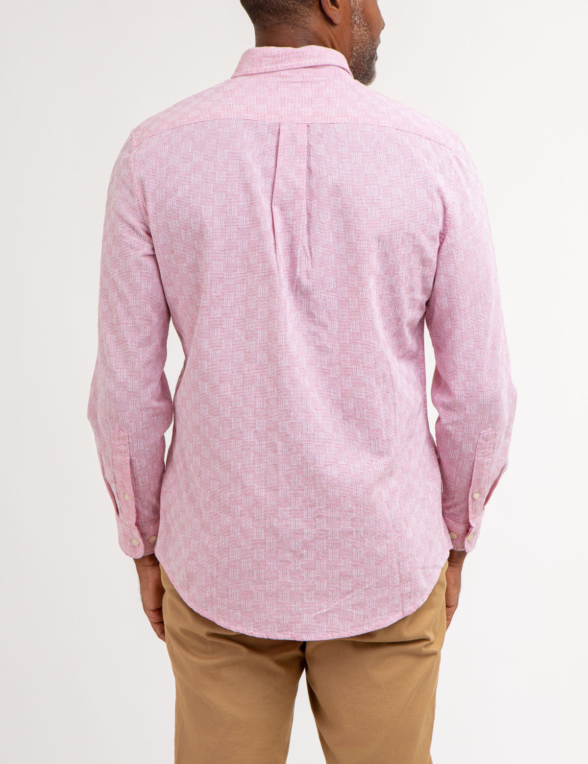 Green Yarn-dyed Dobby Shirt