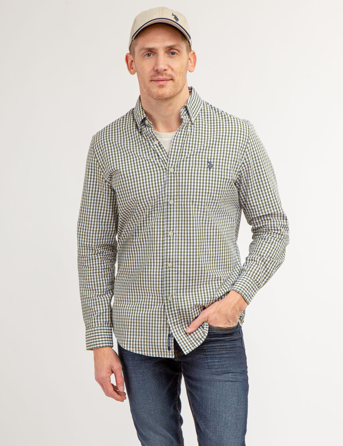 Peached Poplin Sculpted Shirt