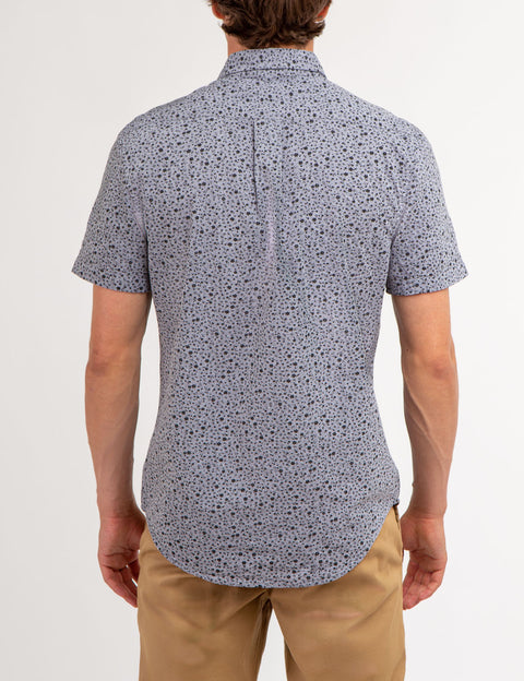 YARN DYE DISCHARGED PRINT SHORT SLEEVE SHIRT - U.S. Polo Assn.