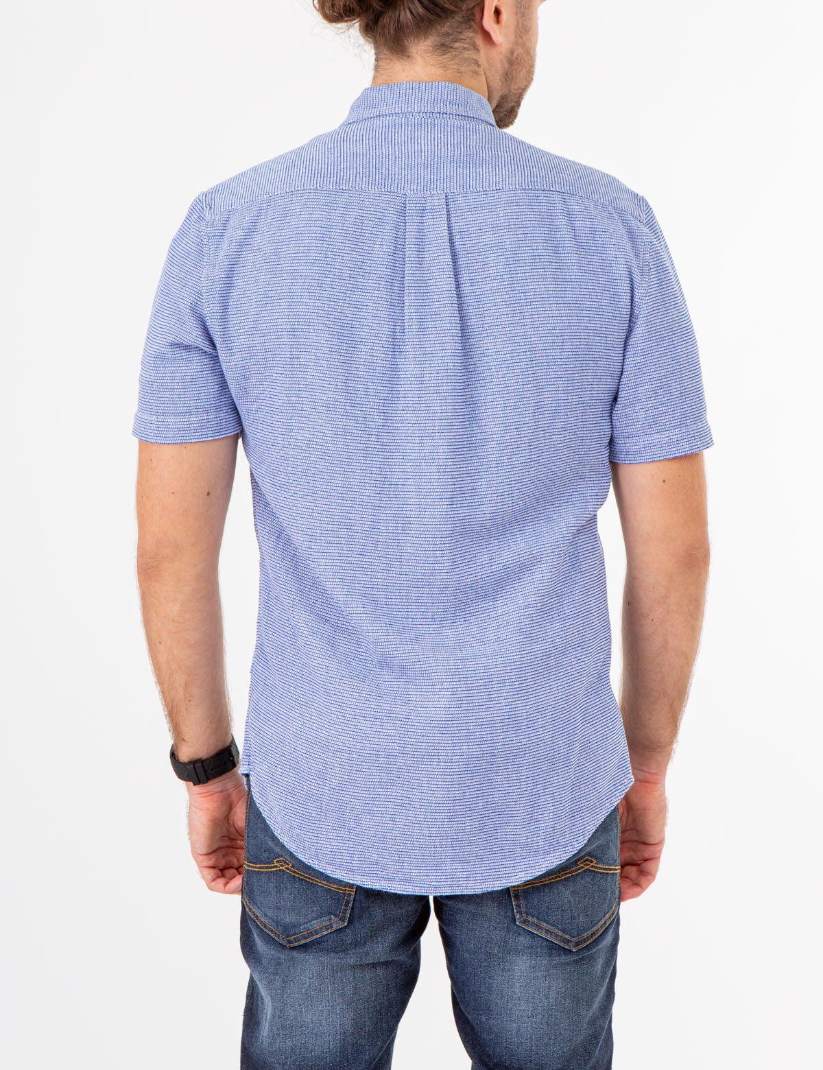 Short Sleeve Pocket Detail Shirt