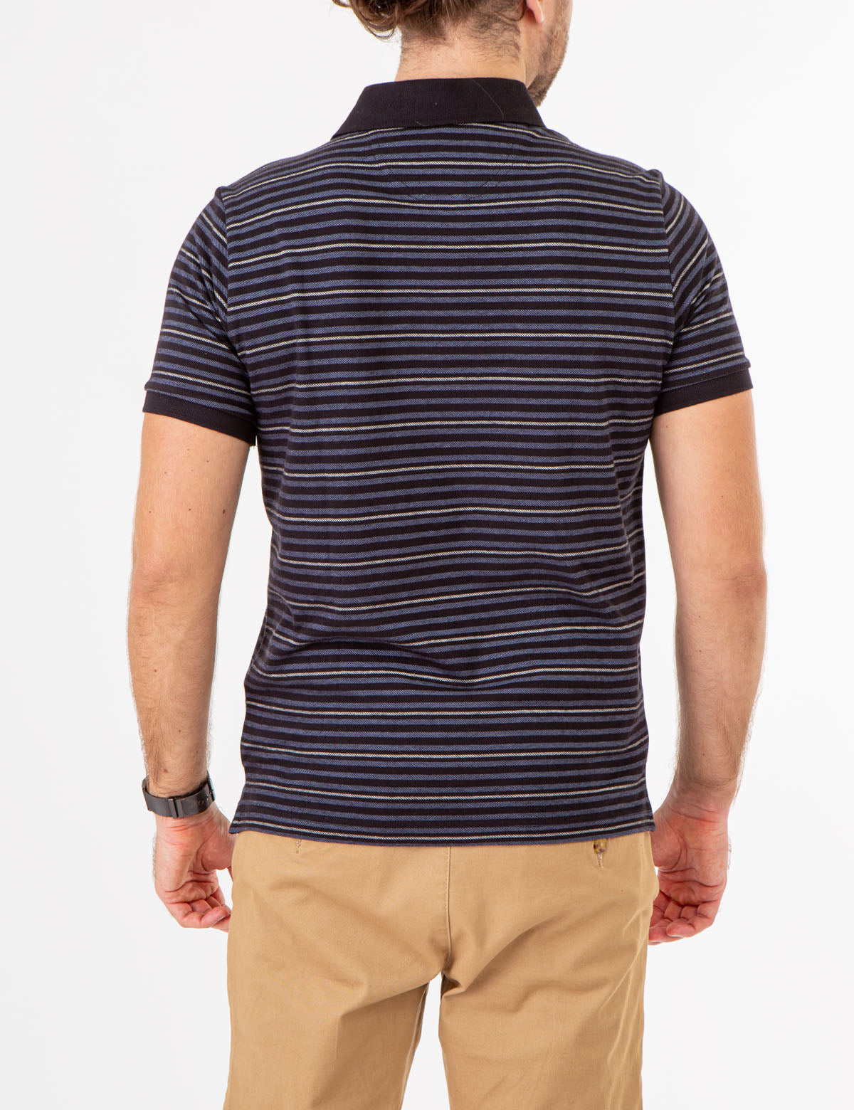 YARN DYE BIRDSEYE STRIPE PIQUE POLO SHIRT– U.S. Polo Assn.