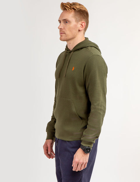 U.S. POLO ASSN. THERMAL PULLOVER HOODIE - U.S. Polo Assn.