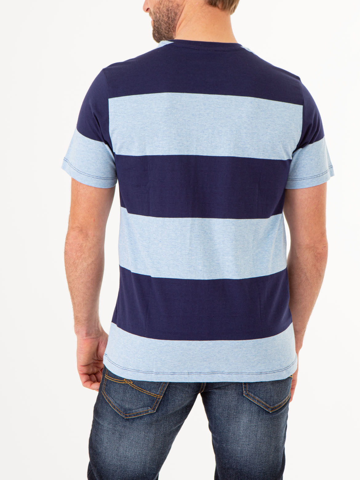 RUGBY STRIPE JERSEY T-SHIRT WITH POCKET– U.S. Polo Assn.