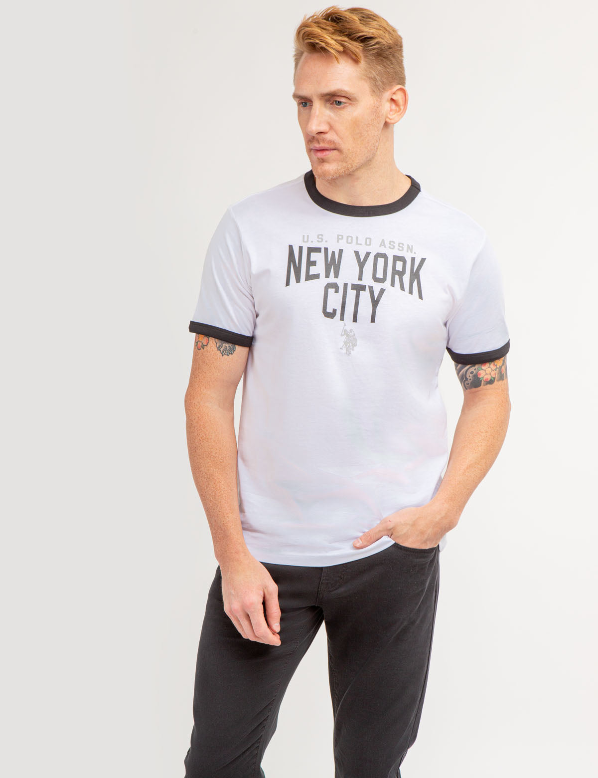 New York City Ringer T shirt