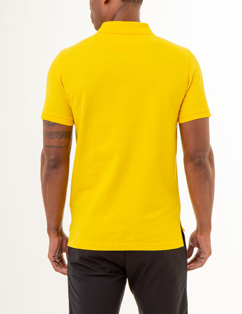 SLIM FIT SOLID PIQUE POLO SHIRT - U.S. Polo Assn.