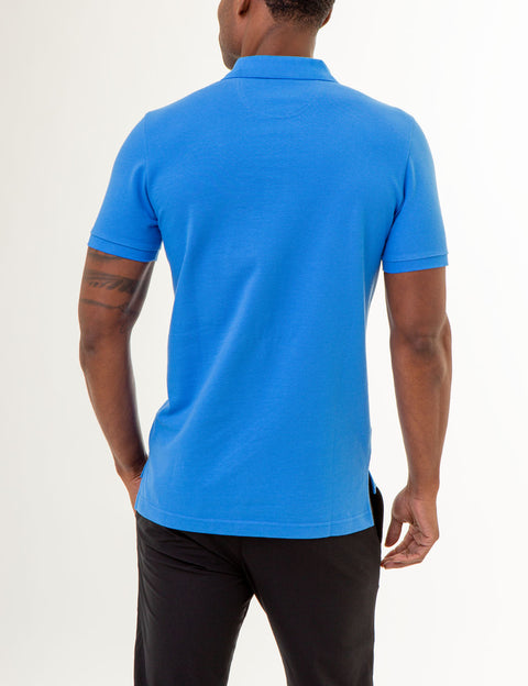 SLIM FIT SOLID PIQUE POLO SHIRT - U.S. Polo Assn.
