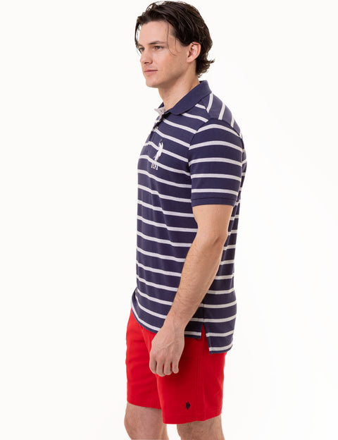 HORIZONTAL STRIPE PIQUE POLO SHIRT - U.S. Polo Assn.