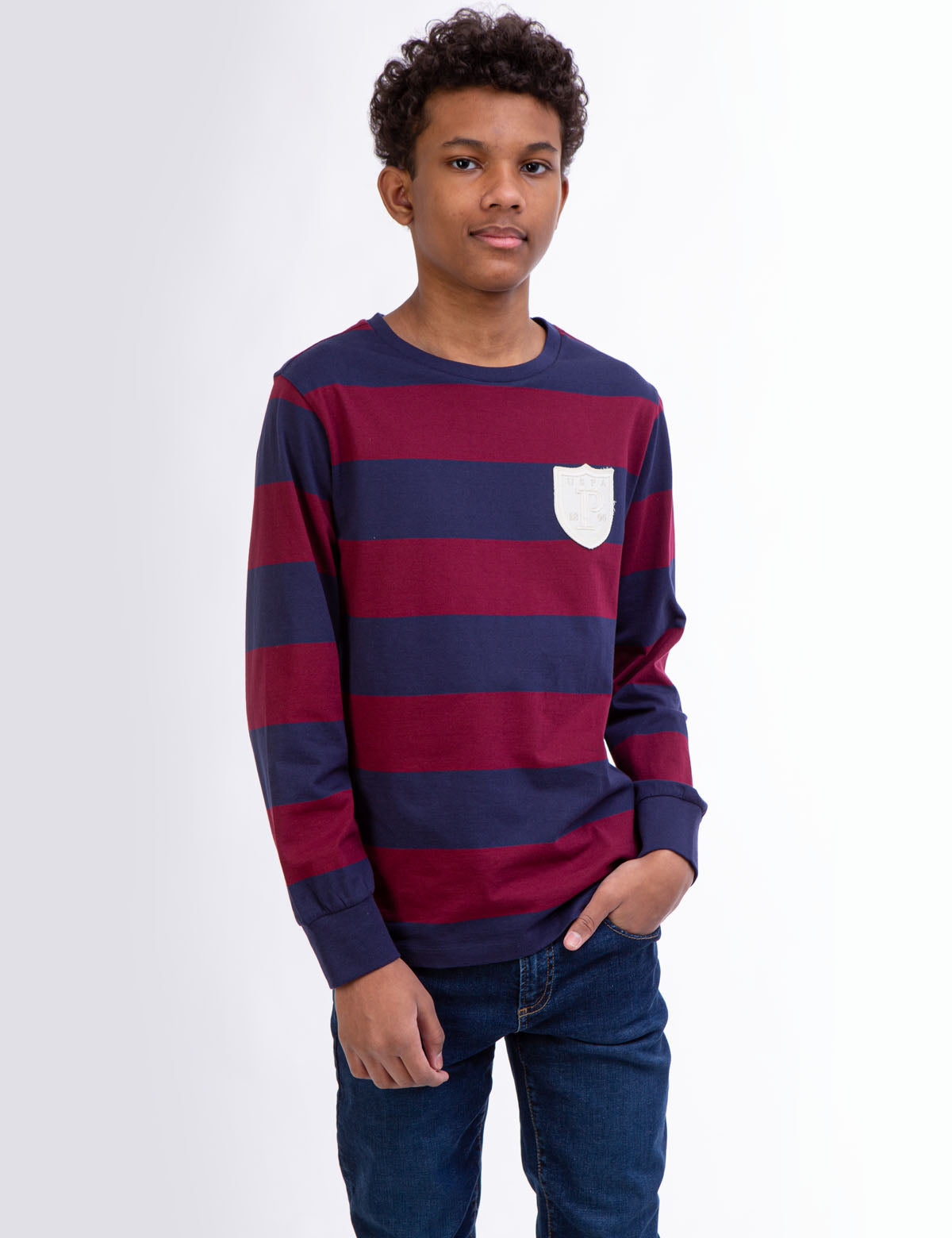 Boys long discount sleeve shirts