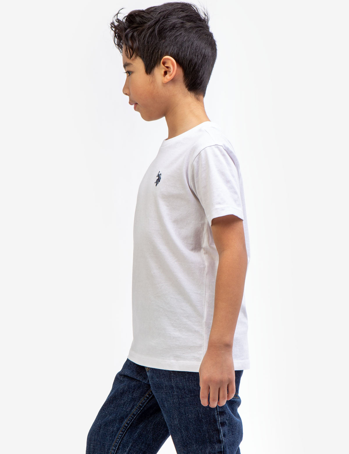 Boys Compass Print Crewneck T-shirt main image 1