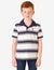 BOYS YARN DYE MULTI STRIPE POLO SHIRT
