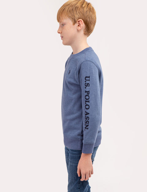BOYS U.S. POLO ASSN. FLEECE PULLOVER - U.S. Polo Assn.