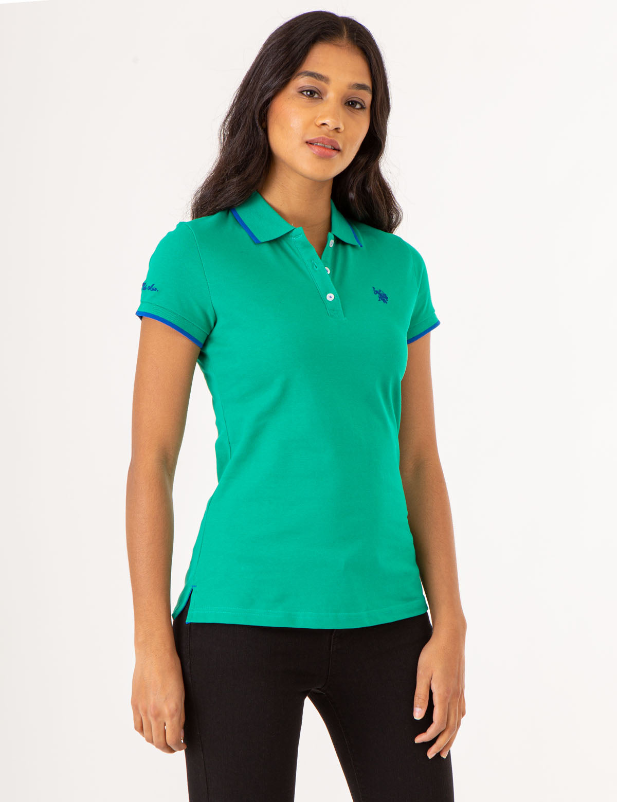 TIPPED SOLID POLO SHIRT– U.S. Polo Assn.