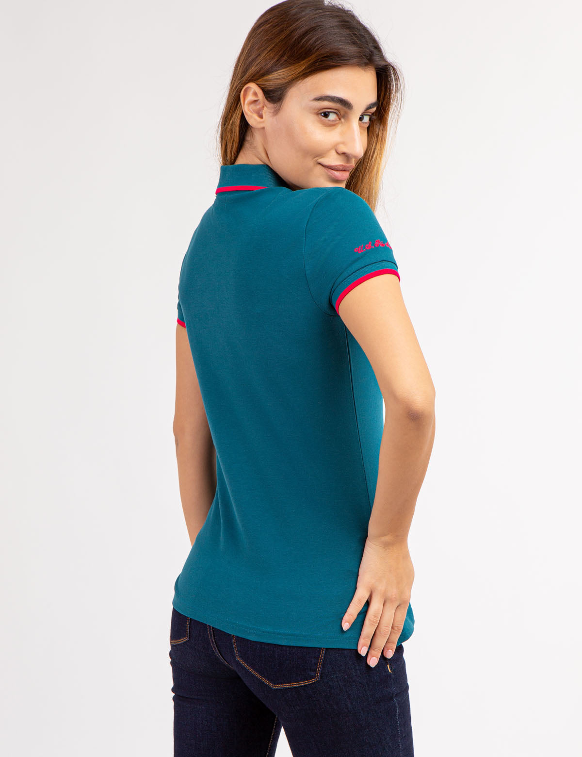 Stretch Tipped Open Polo main image 0