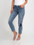 STRETCH RELAXED CROP FIT EMBROIDERED PATCH JEAN - U.S. Polo Assn.