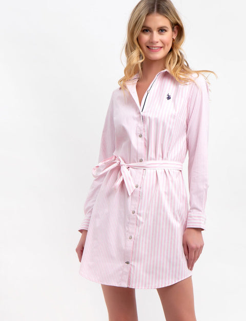 STRIPED OXFORD DRESS - U.S. Polo Assn.