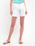 WHITE SHORTS WITH DETAILED WAIST - U.S. Polo Assn.