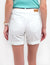 WHITE SHORTS WITH DETAILED WAIST - U.S. Polo Assn.