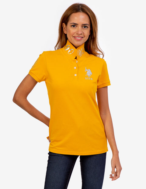 USPA METALLIC PRINT POLO SHIRT - U.S. Polo Assn.