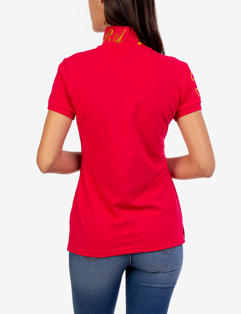 USPA METALLIC PRINT POLO SHIRT - U.S. Polo Assn.