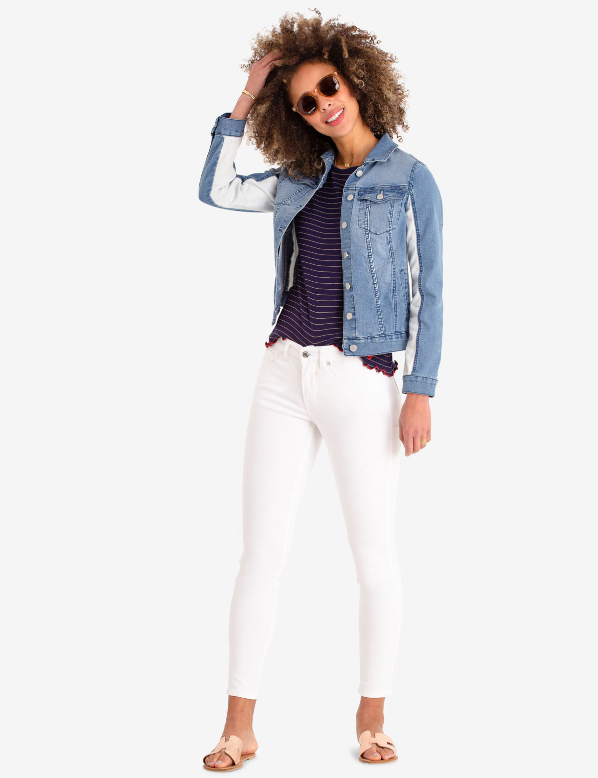 COLORBLOCK DENIM JACKET– U.S. Polo Assn.