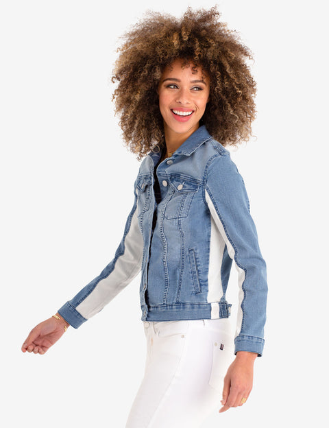 COLORBLOCK DENIM JACKET - U.S. Polo Assn.