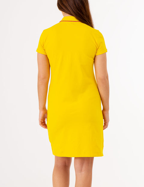 TIPPED POLO DRESS - U.S. Polo Assn.