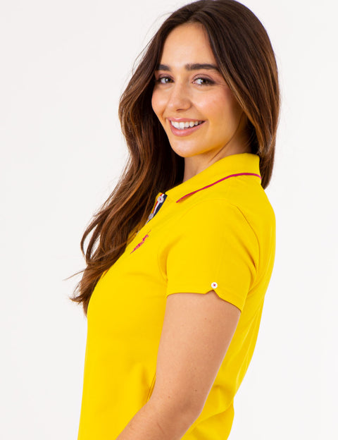 TIPPED POLO DRESS - U.S. Polo Assn.