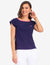 COTTON JERSEY TOP WITH PIPING - U.S. Polo Assn.