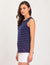 STRIPED LACE UP TOP - U.S. Polo Assn.