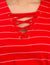 STRIPED LACE UP TOP - U.S. Polo Assn.