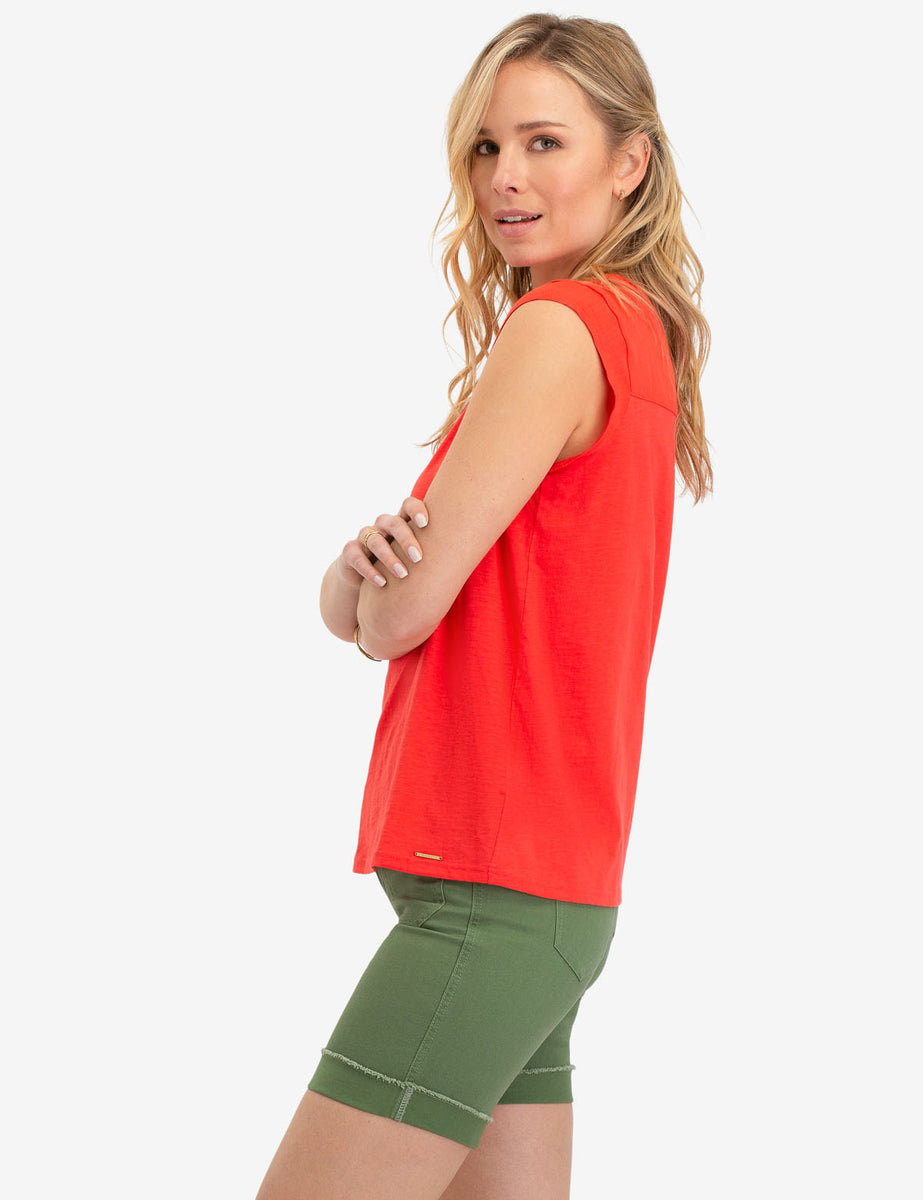 CHIFFON RUFFLE TOP– U.S. Polo Assn.