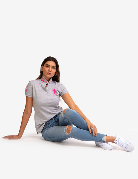 REPREVE® MID RISE DESTRUCTED JEANS - U.S. Polo Assn.