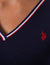 PONTE V-NECK DRESS - U.S. Polo Assn.